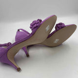 Talbots Women's Shoe Size 7.5 Lilac Floral Heels