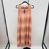 purejill Women's Size 10 Peach Abstract Dress