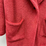 Anthropologie Junior's Size XS coral Plush Jacket