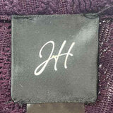 JH Women's Size 16 Purple Textured Dress