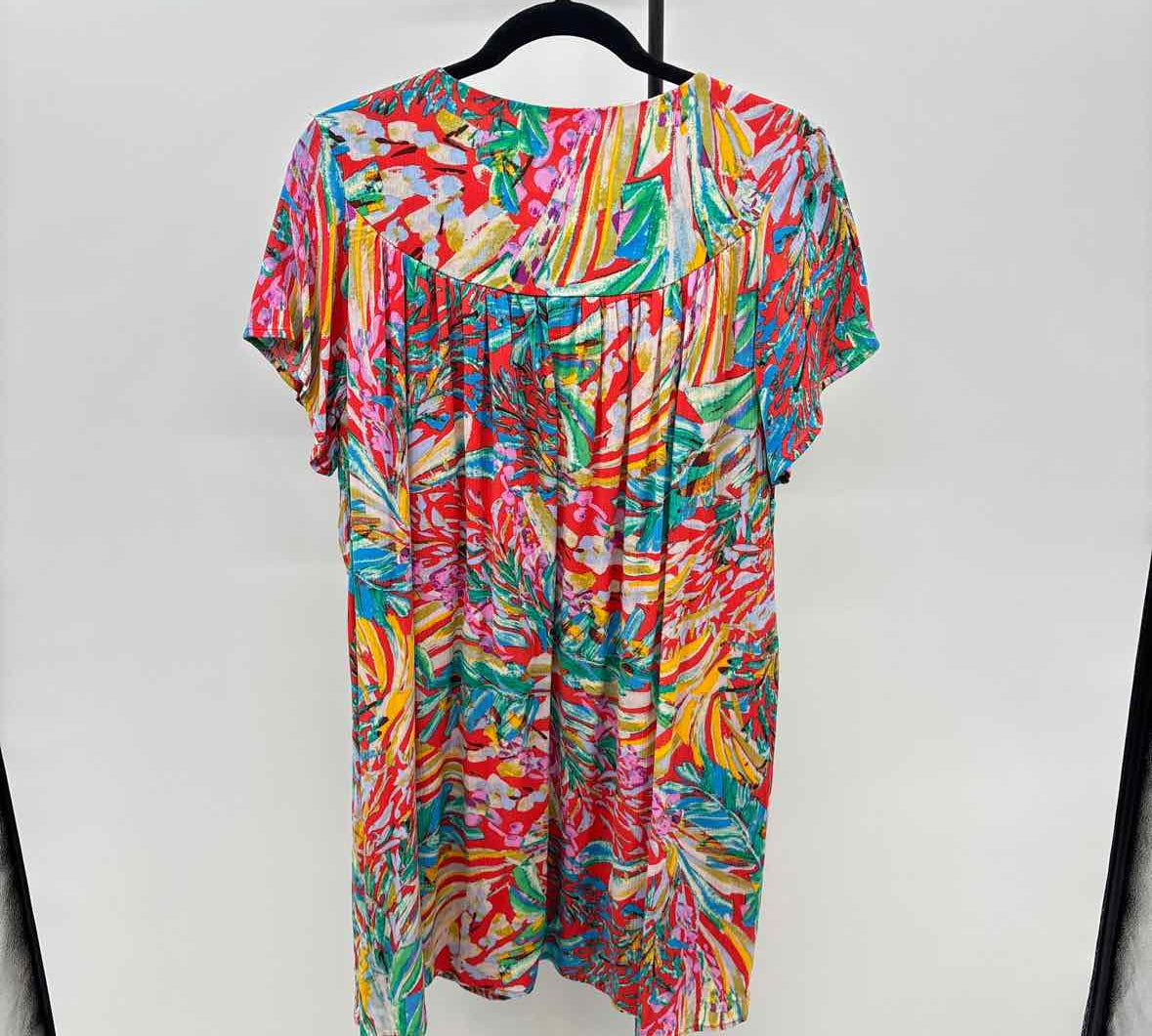 Andree Women's Size 14 Multi-Color Abstract Dress