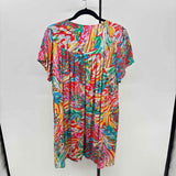 Andree Women's Size 14 Multi-Color Abstract Dress
