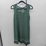 Max Studio Women's Size 6 Green Abstract Dress