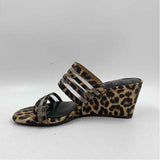 Impo Women's Shoe Size 8 Black Animal Print Sandals