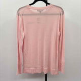 Banana Republic Women's Size M Blush Shimmer Long Sleeve Shirt