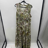 Haver & Blair Women's Size 20 Green Leaf Dress