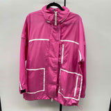 Adidas Women's Size S Pink Solid Jacket