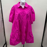Lilly Pulitzer Women's Size 14 Fuschia Solid Dress