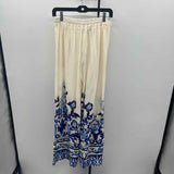 Milio-Milano Women's Size 14 Blue Floral Pants