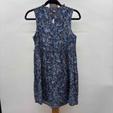 Lucky Brand Women's Size 2 Navy Leaf Dress