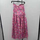 Laura Ashley Women's Size 12 Pink Floral Dress