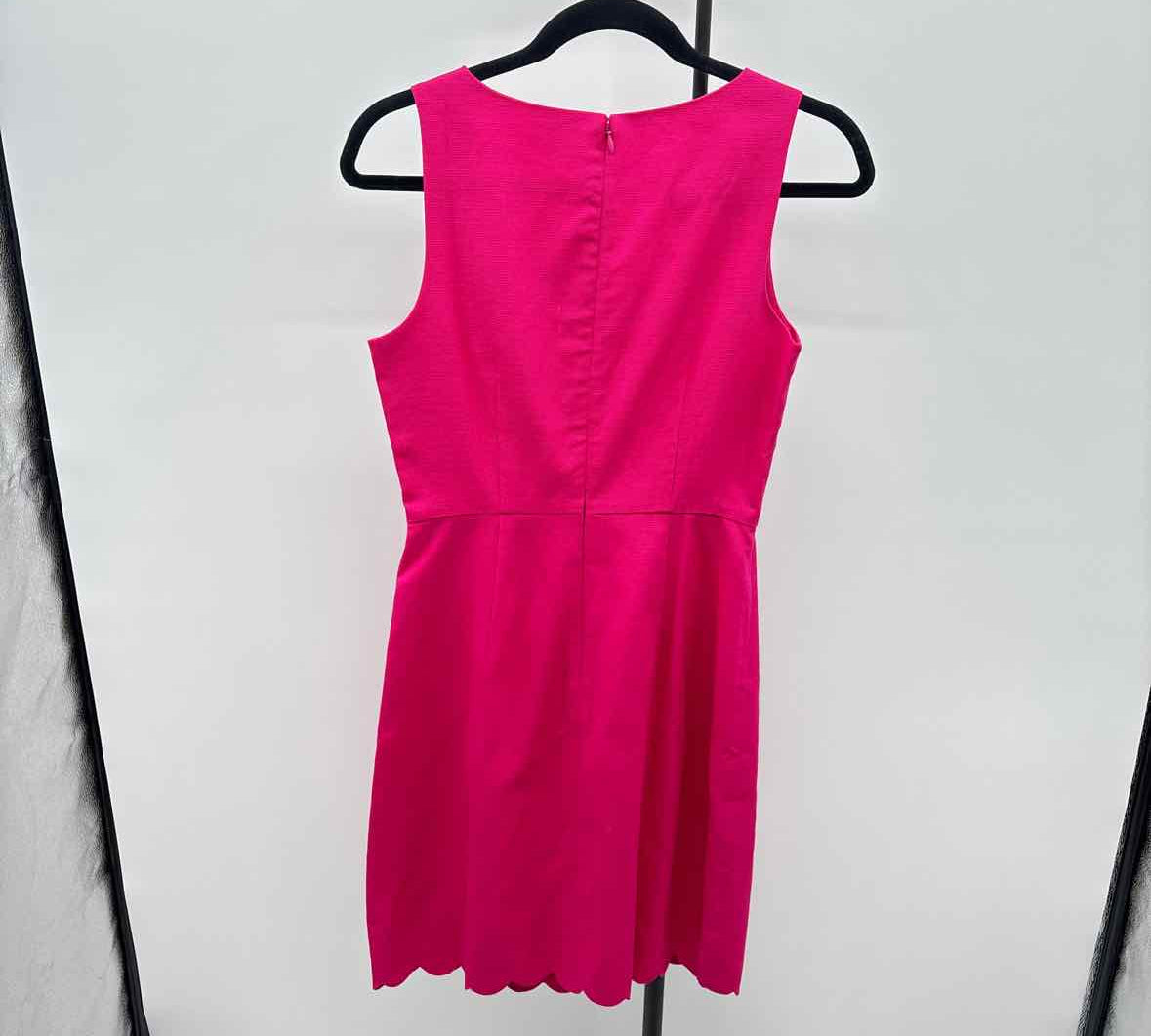 J Crew Women's Size 0 Fuschia Textured Dress