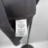 Loft Women's Size XL Charcoal Solid Short Sleeve Shirt
