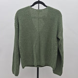 Gentle Fawn Women's Size S Green Solid Sweater