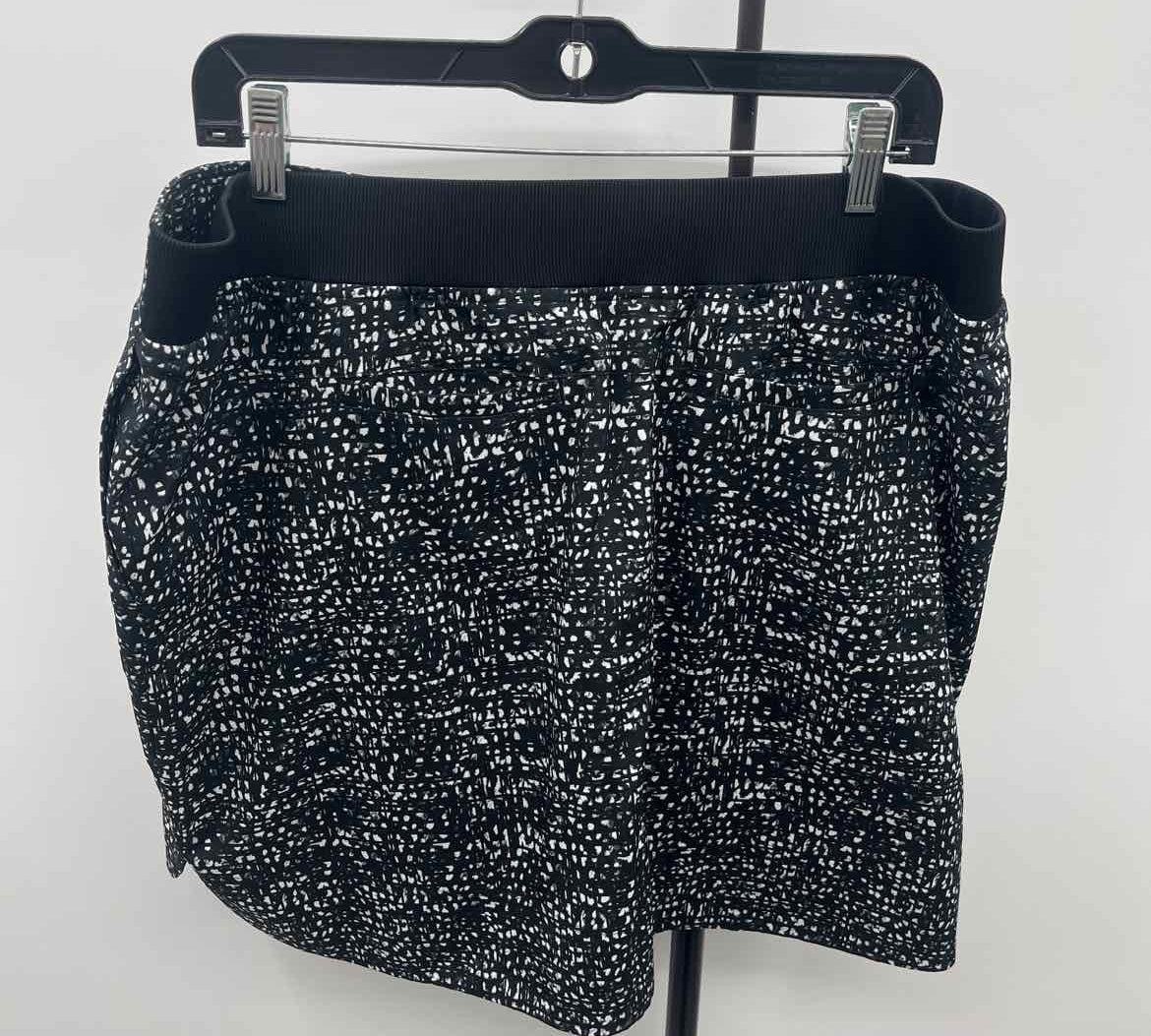 Cypress Club Women's Size 16 Black Abstract Skirt