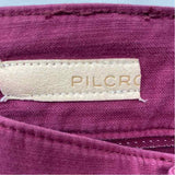 Pilcro Junior's Size 18W Magenta Solid Pants