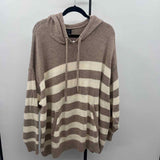 Lane Bryant Women's Size 4X Tan Stripe Sweater