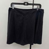 Toad & Co Women's Size 14 Black Solid Skirt