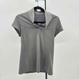 ARC'Teryx Women's Size L Charcoal Solid Short Sleeve Shirt