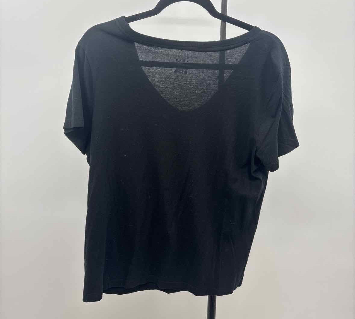 a new day Women's Size XL Black Words T-Shirt