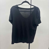 a new day Women's Size XL Black Words T-Shirt