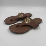 Tommy Hilfiger Women's Shoe Size 6 Brown pebble Sandals