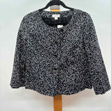 Loft Women's Size 12 Black scroll Jacket