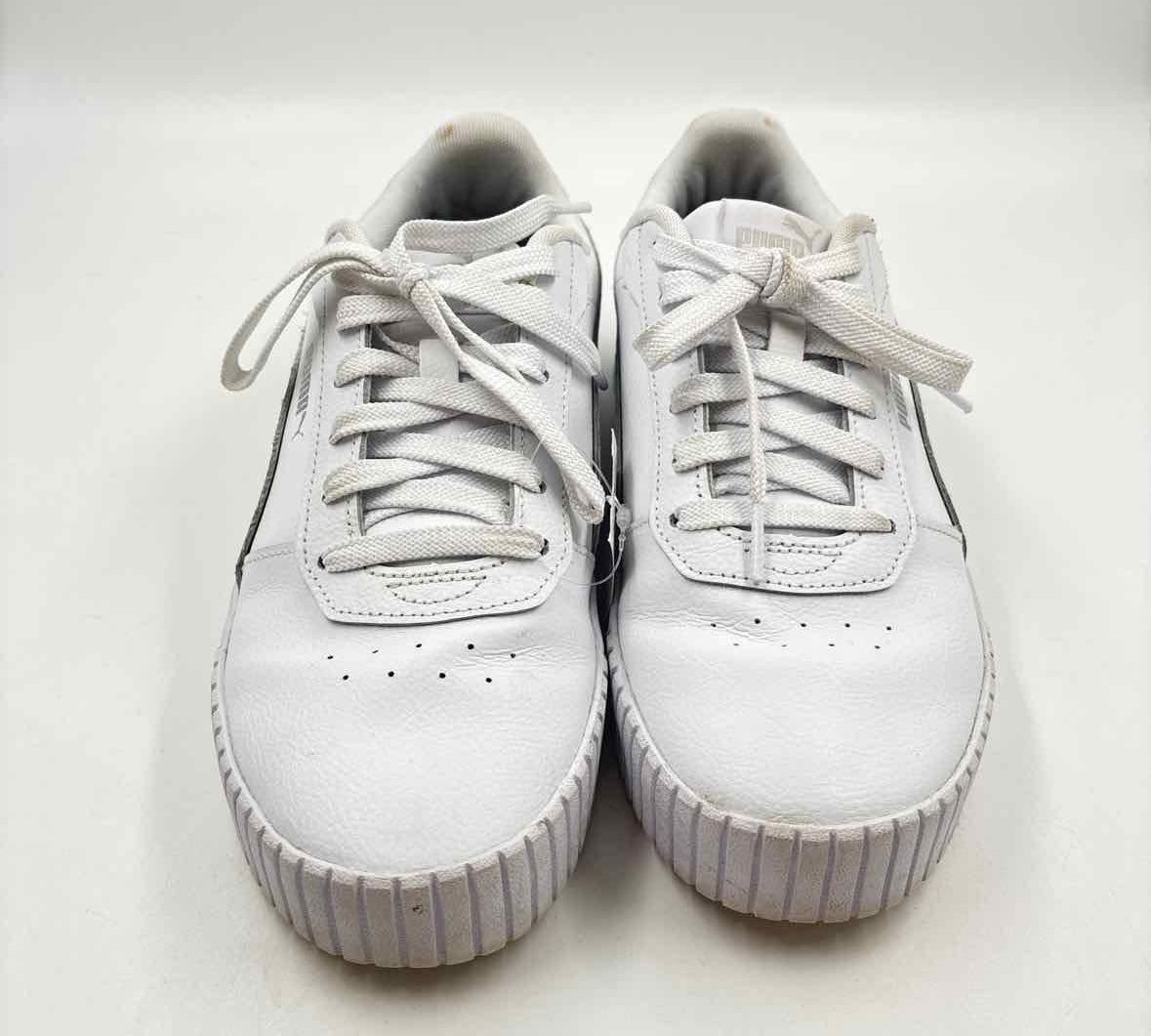 Puma Women's Shoe Size 9.5 Ivory Textured Sneakers