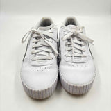 Puma Women's Shoe Size 9.5 Ivory Textured Sneakers