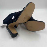 Two Lips Women's Shoe Size 8.5 Navy mesh Heels