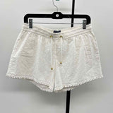 Duffield Lane Women's Size 10 White Eyelet Shorts