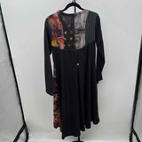 Parsley & Sage Women's Size S Black Abstract Jacket