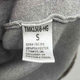 THML Women's Size S Gray Animal Print Sweater
