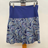 Lands End Women's Size 14 Navy Paisley Misc. Swimwear