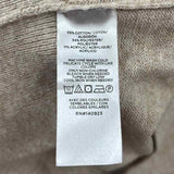 Loft Women's Size L Tan Heathered Sweater