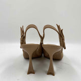 Cosy Island Women's Shoe Size 7 Tan Textured Slingbacks