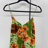 Karen Kane Women's Size 10 Green Floral Dress
