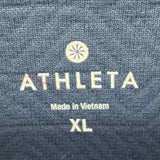 Athleta Women's Size XL Navy Textured Sweatshirt