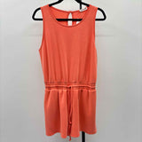 Charlotte Avery Women's Size L Peach Solid Jumper