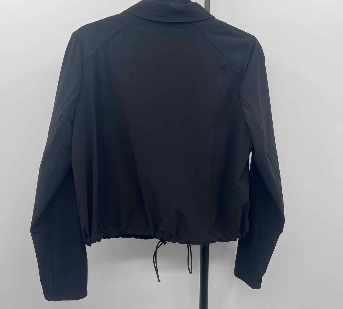 White House Black Market Women's Size S Black Solid Jacket