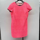 Banana Republic Women's Size 16 Hot Pink Textured Dress