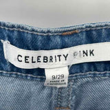 Celebrity Pink Women's Size 9 Blue Distressed Jeans