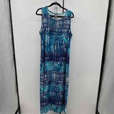 Chico's Women's Size 12 Navy dotted Dress