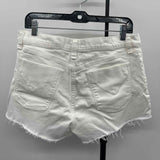 Hudson Women's Size 10 White Solid Shorts