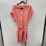 Talbots Women's Size 16P Melon Textured Dress