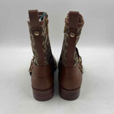 Michael Kors Women's Shoe Size 6.5 Caramel Signature Boots