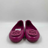 Tory Burch Women's Shoe Size 5 Magenta Solid Flats