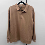 Mondetta Women's Size L Mocha Solid Sweatshirt