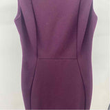 Calvin Klein Women's Size 2 Purple Solid Dress