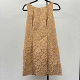 Alex Evenings Women's Size 8P Gold Shimmer Gown/Evening Wear